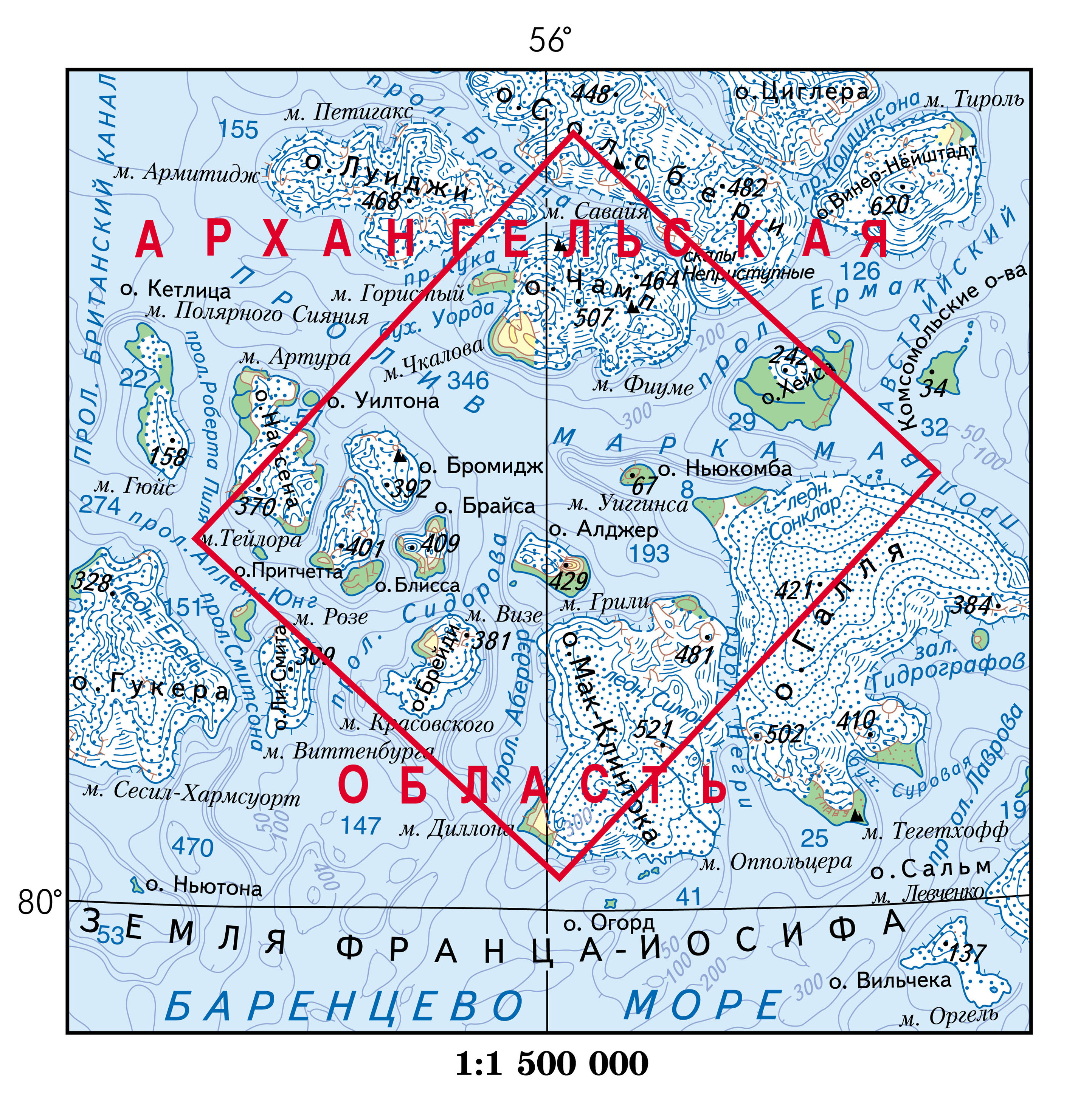 Земля Франца-Иосифа , том 1 @ НАЦИОНАЛЬНЫЙ АТЛАС РОССИИ