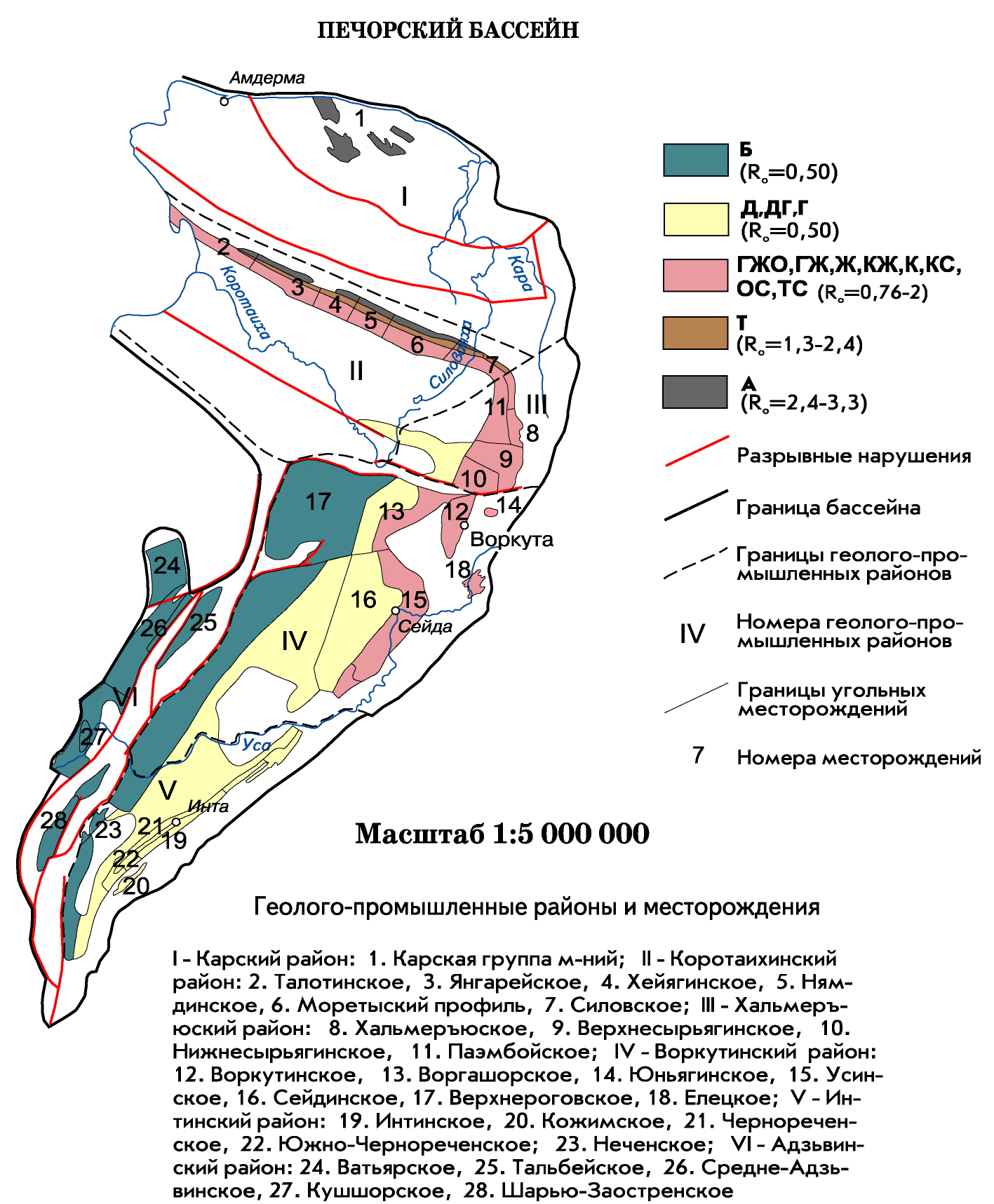 Карта хивского района