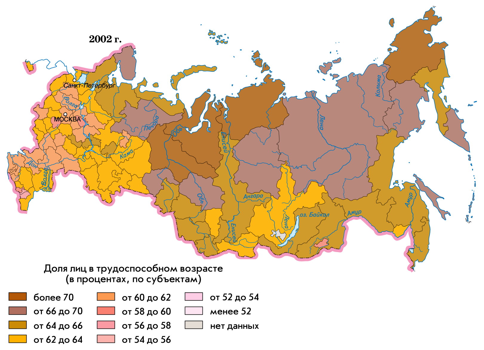 Где население. Карту населения трудоспособного возраста России. Население трудоспособного возраста карта. Трудоспособное население на карте. Доля трудоспособного населения России.