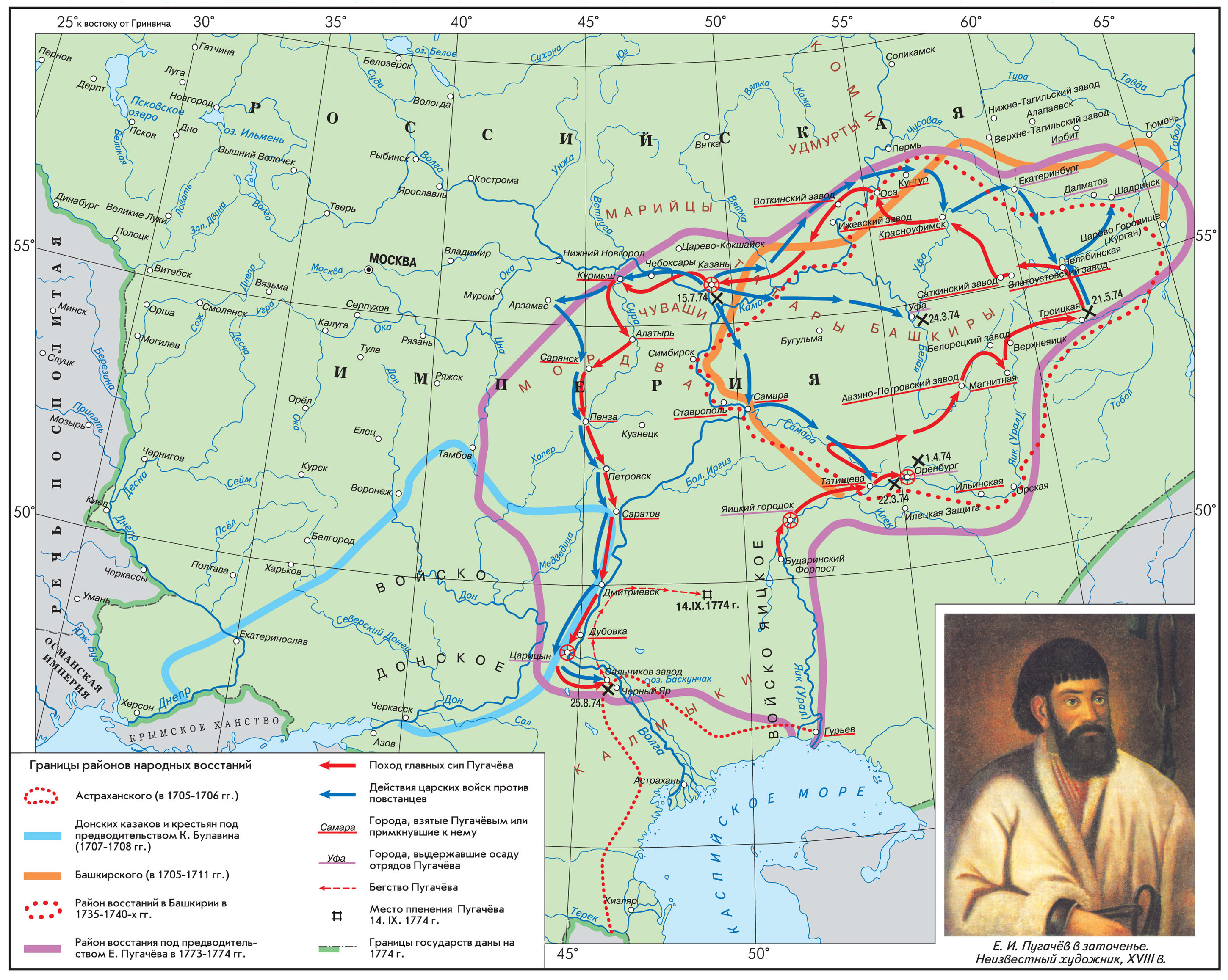 Восстание в Башкирии 1705-1711